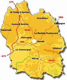 Code postal 48 Lozère Mende